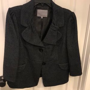 Classiques entier gray with blue suit jacket